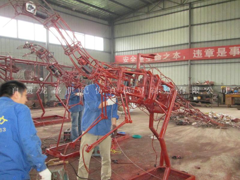 恐龍工廠制作 機械骨架電機構造